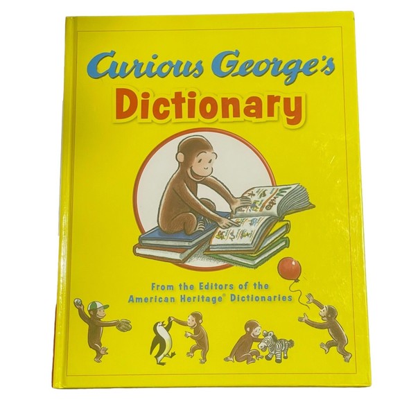 Lot of 6 Curious George Books Dictionary Children Kids Hardcover H.A. Rey - Picture 16 of 16
